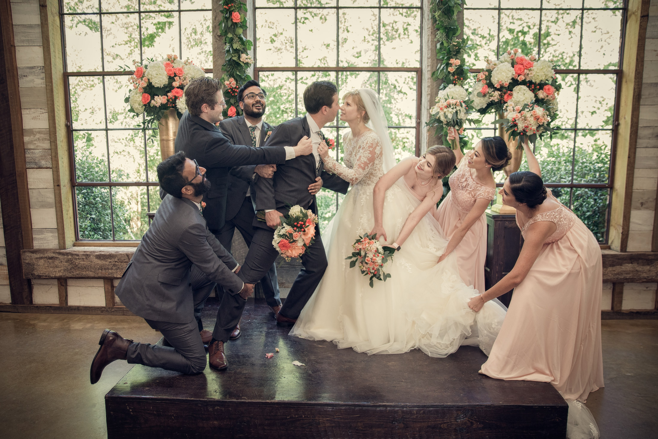 Valeriya and Jonathan wedding at Big Sky Barn — photograph 23