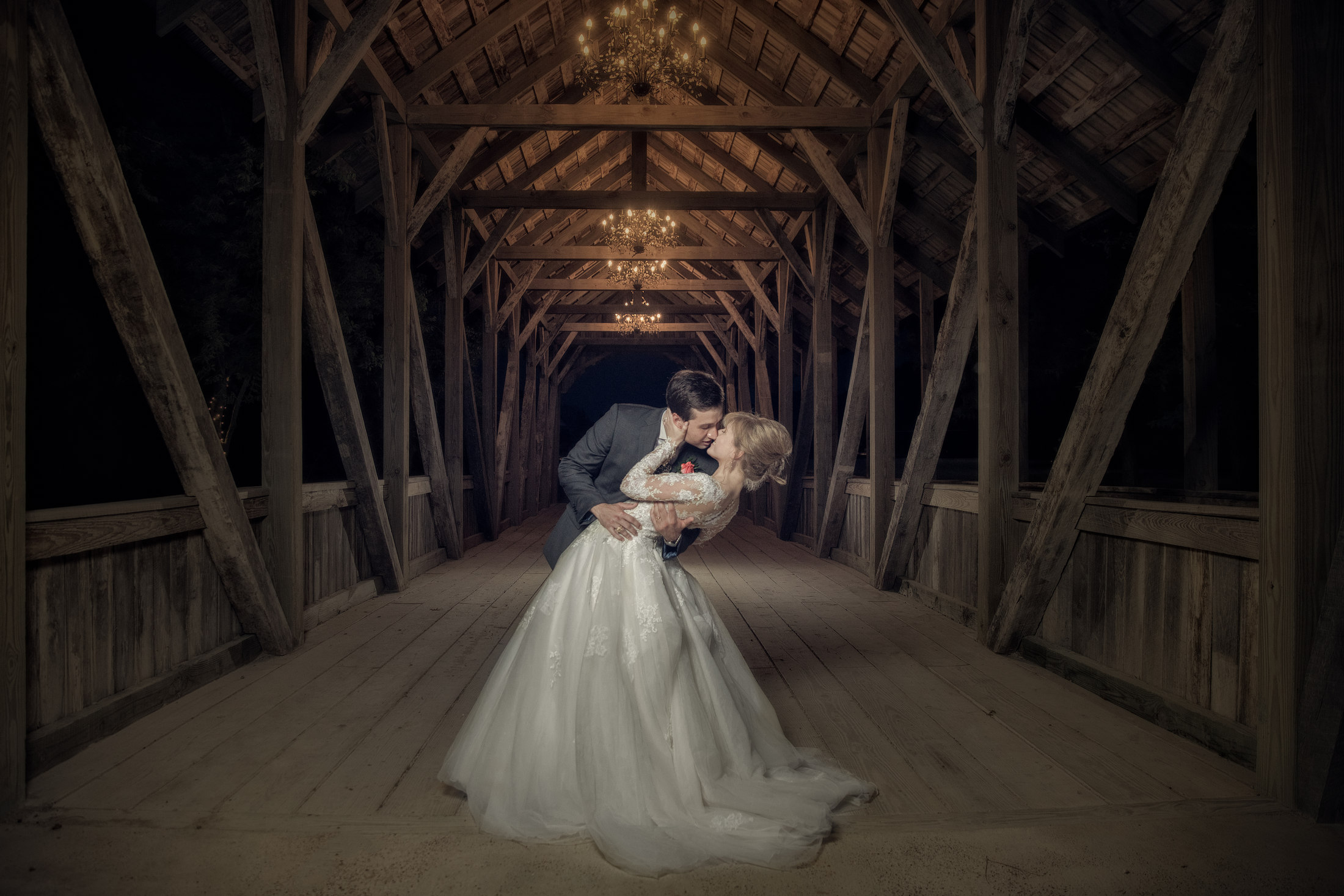 Big Sky Barn wedding celebration