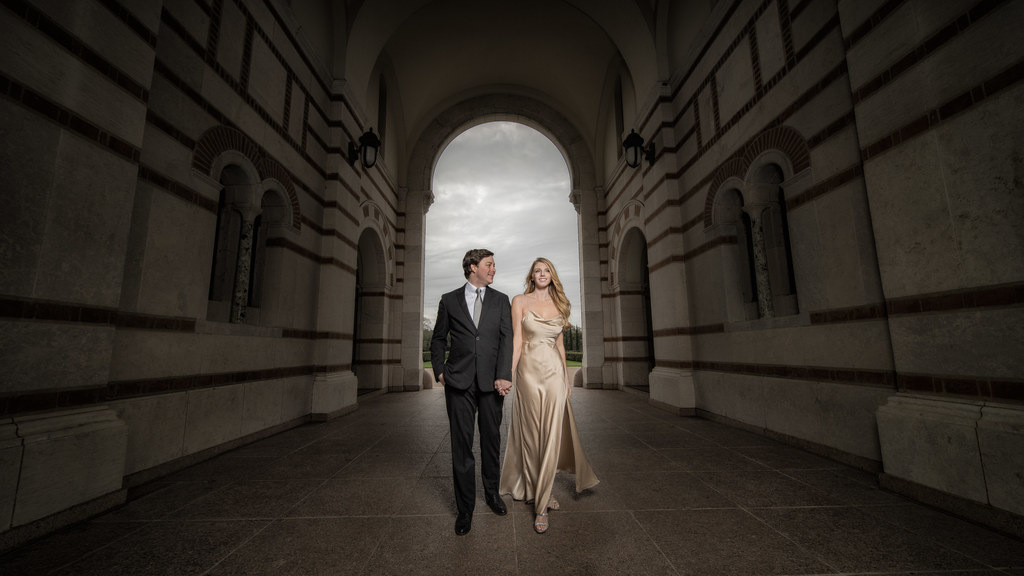 Artistic Houston wedding photograph