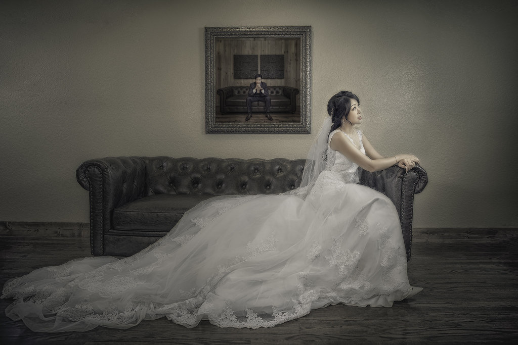 Creative Houston wedding portrait 198A5160
